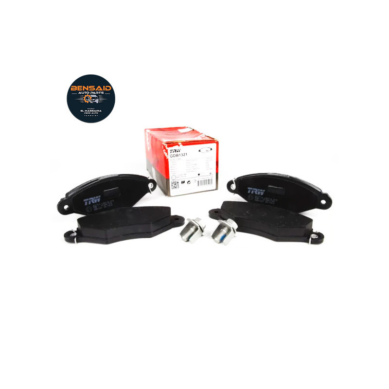 Jeu de plaquettes de frein GDB1321 TRW COTEC