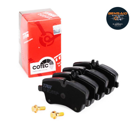 Jeu de 4 plaquettes de frein avant TRW - GDB1413