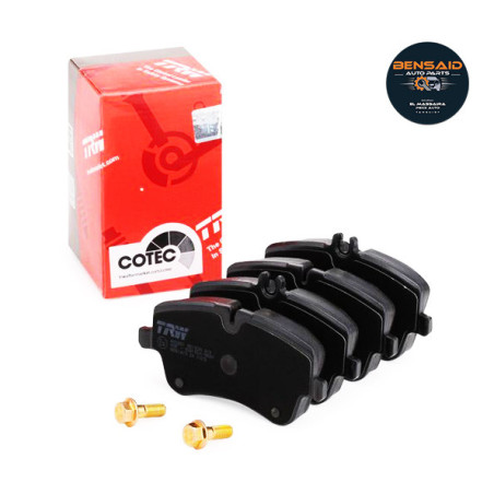 Jeu de 4 plaquettes de frein avant TRW - GDB1413