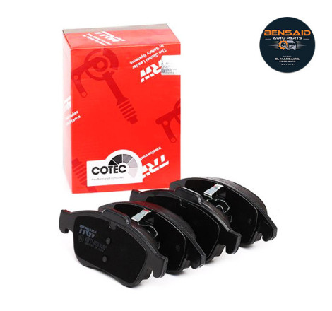 Jeu de 4 plaquettes de frein avant TRW - GDB1690