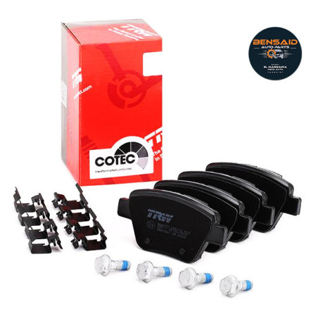 Jeu de 4 plaquettes de frein avant TRW - GDB1841