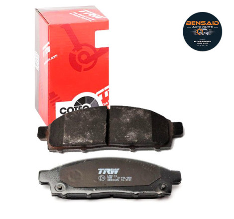 Jeu de 4 plaquettes de frein avant TRW - GDB3435