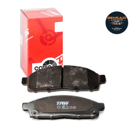 Jeu de 4 plaquettes de frein avant TRW - GDB3435