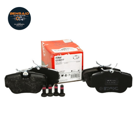 Jeu de 4 plaquettes de frein avant TRW - GDB317