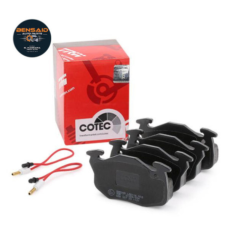 Jeu de 4 plaquettes de frein avant TRW - GDB327