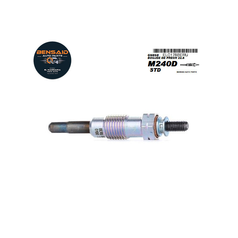 Bougie de préchauffage BERU - GN858