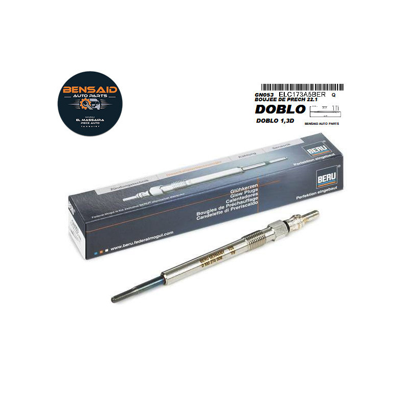 Bougie de préchauffage BERU - GN053