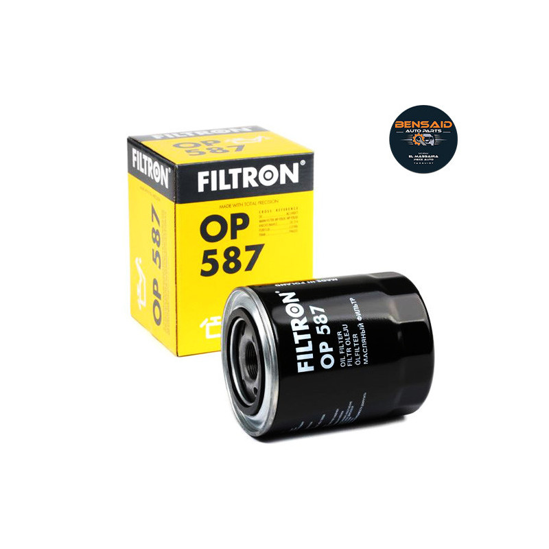 Filtre à huile OP587 FILTRON